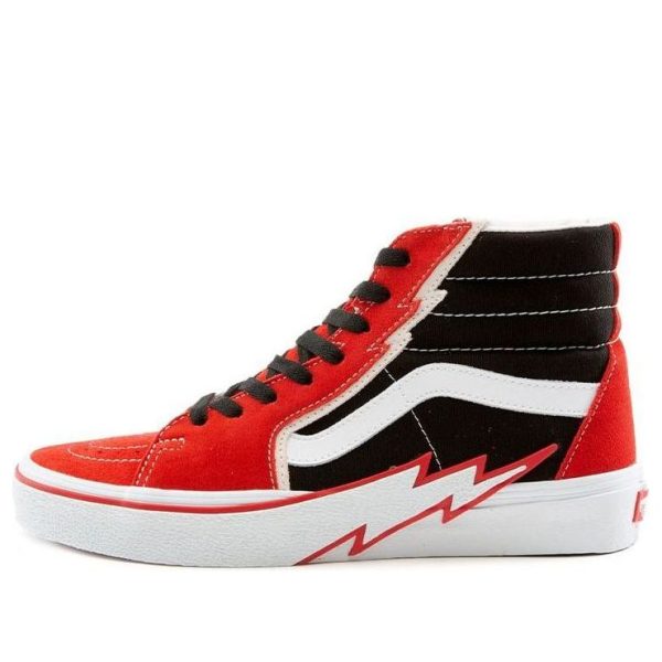 Vans SK8-HI Bolt Racing Red Black