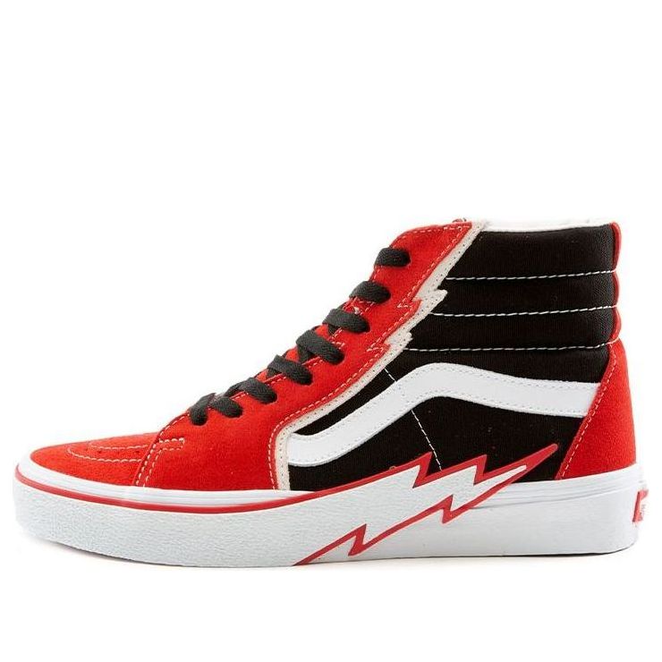 Vans SK8-HI Bolt Racing Red Black