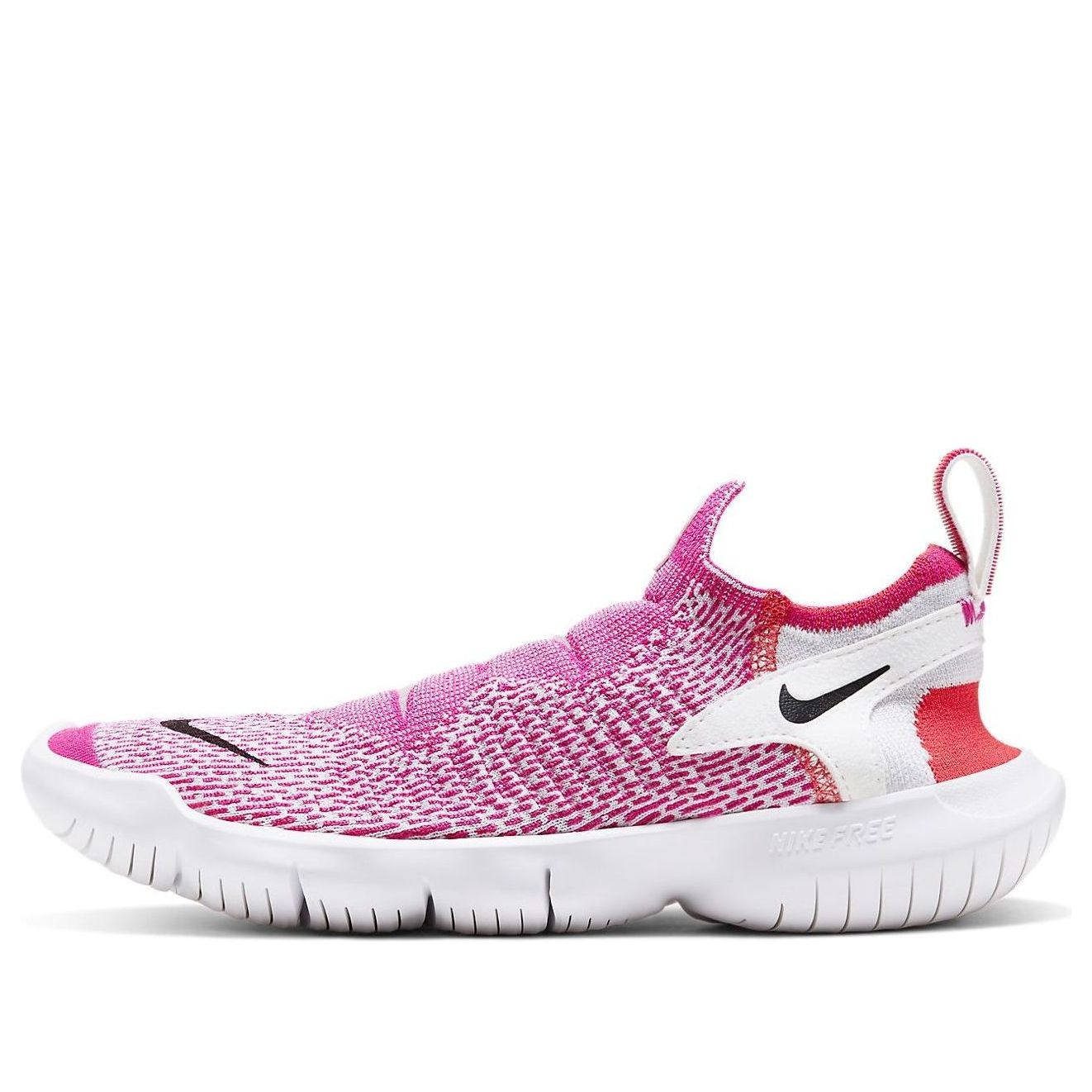Nike Free RN Flyknit 3.0 2020 Vast Grey Fire Pink