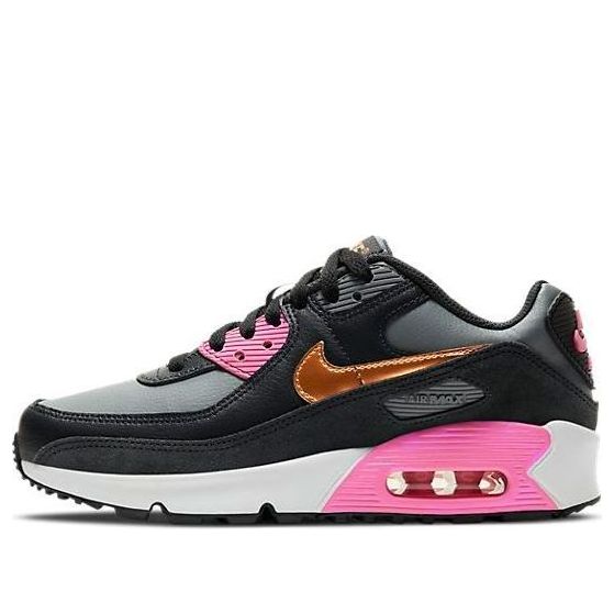 Nike Air Max 90 Leather Grey Copper Pink