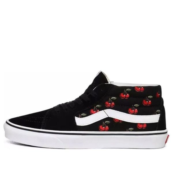 Vans Cherries Sk8-Mid Shoes Black