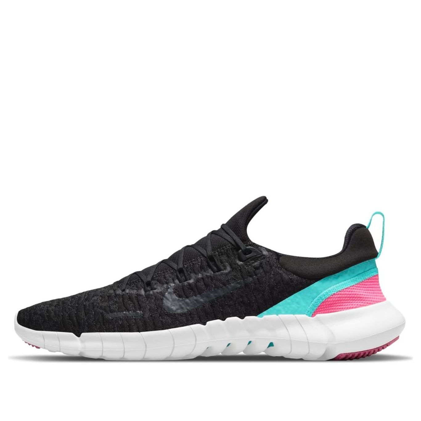 Nike Free Run 5.0 Black Dynamic Turquoise
