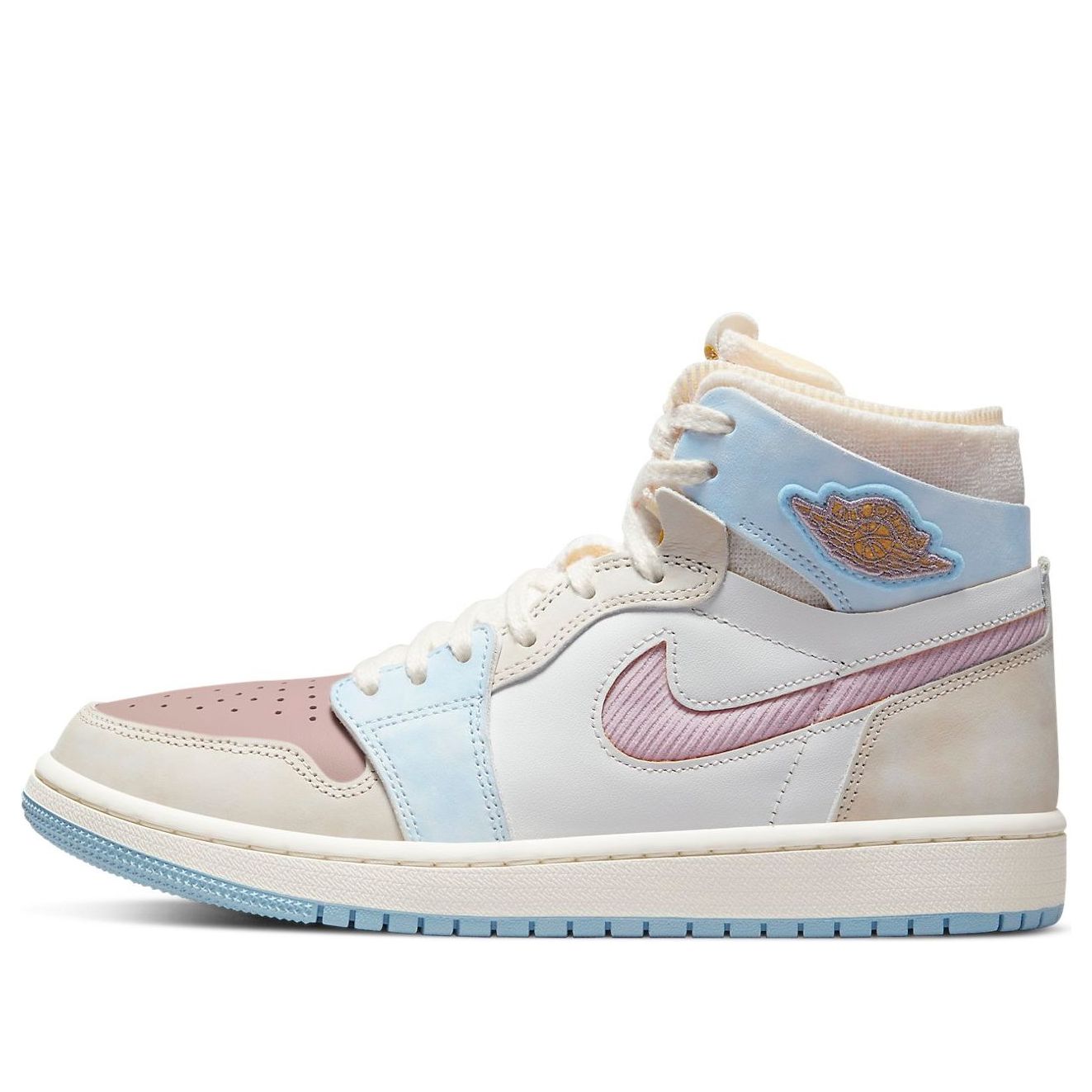 Air Jordan 1 High Zoom Comfort Pink Oxford Plum Fog