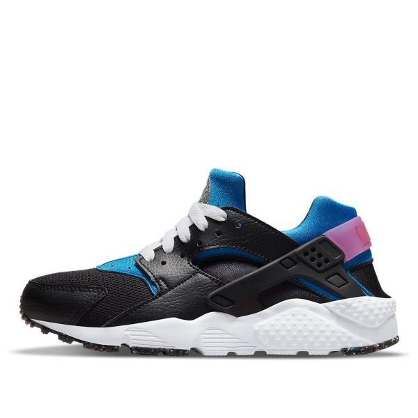 Nike Huarache Run Black Light Photo Blue