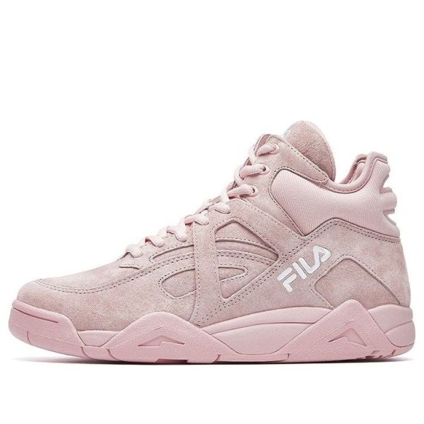 FILA Cage Retro Basketball Shoes Pink