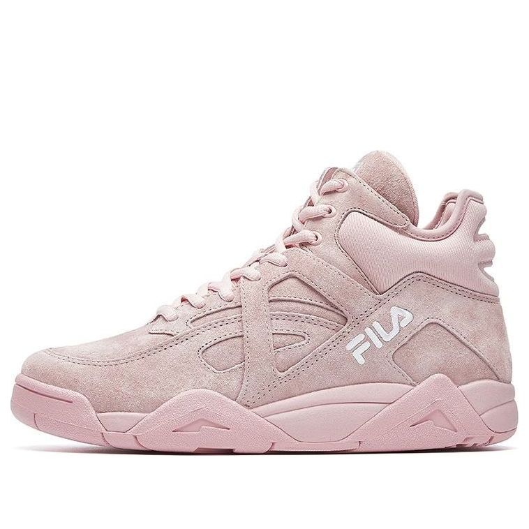 FILA Cage Retro Basketball Shoes Pink