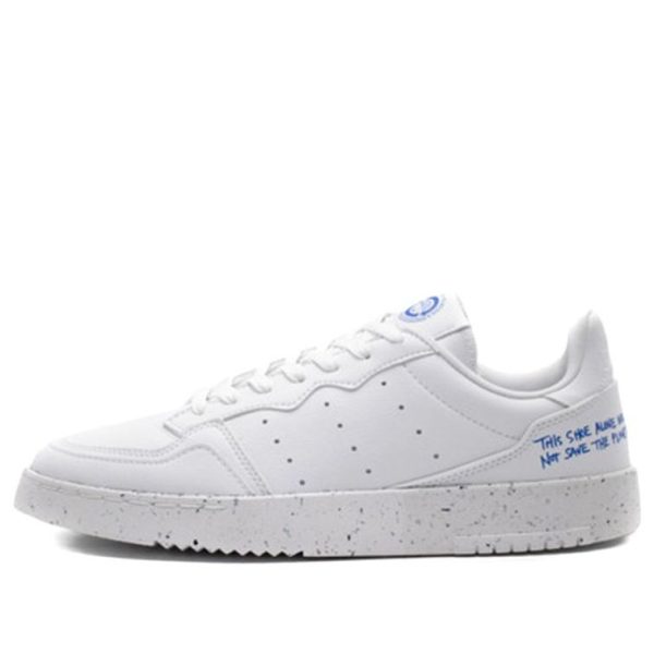 adidas Supercourt Clean Classics Collection - White Collegiate Royal