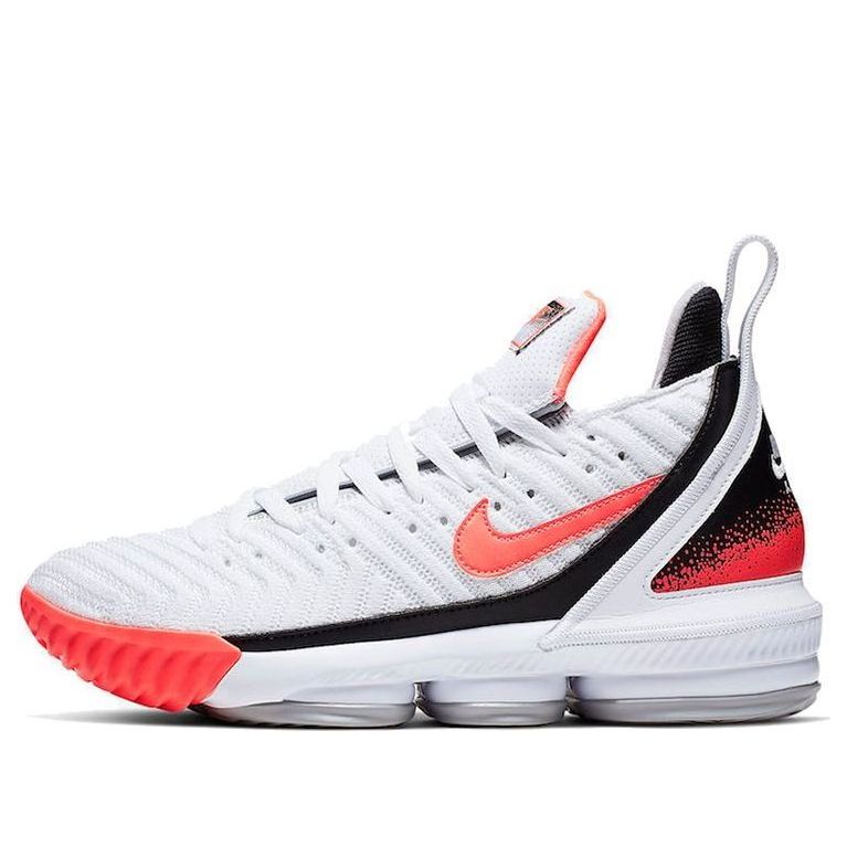 Nike LeBron 16 Air Tech Challenge Hot Lava White
