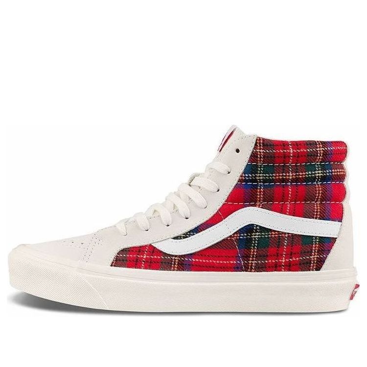 Pendleton x Vans Unisex Style 38 Sneakers Red/White
