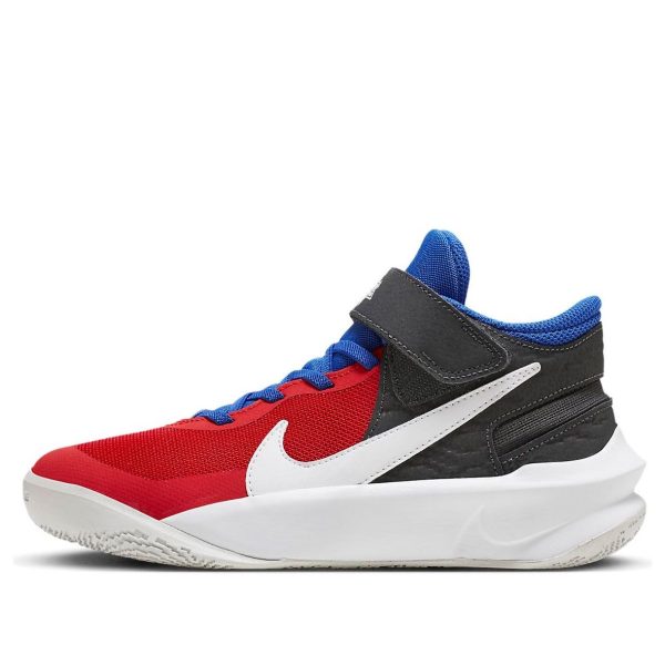 Nike Team Hustle D10 FlyEase University Red Game Royal