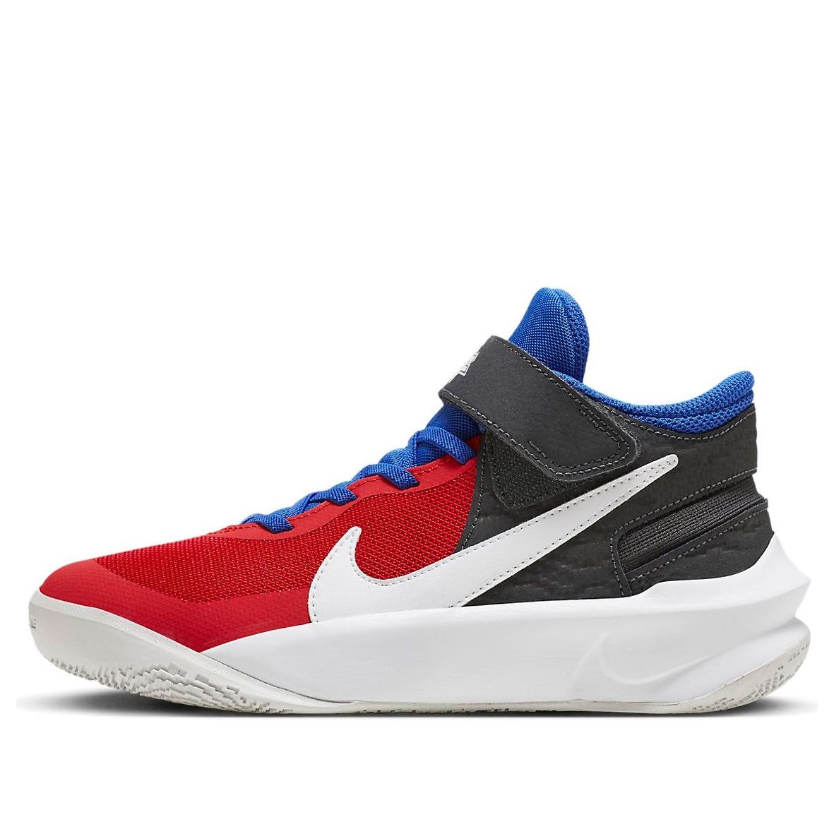 Nike Team Hustle D10 FlyEase University Red Game Royal