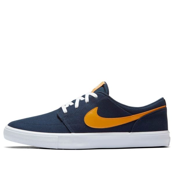 Nike SB Portmore II Solar CNVS Blue Yellow