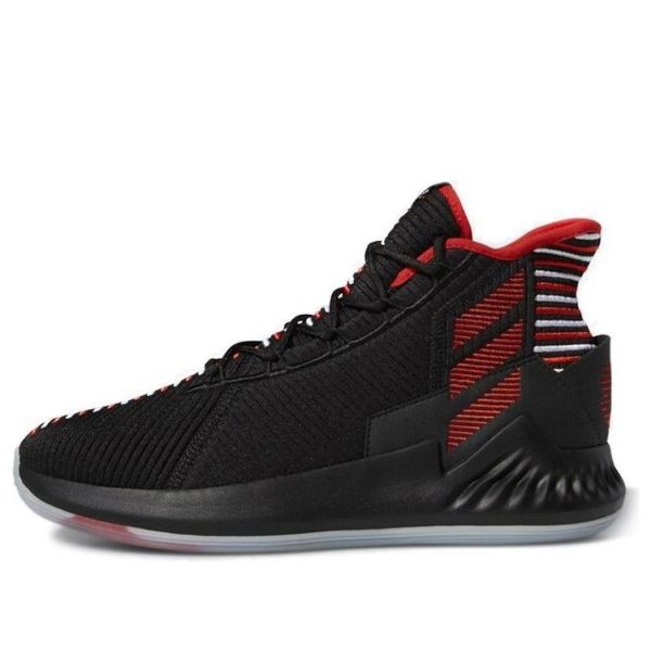 adidas Derrick Rose 9 GEEK UP Black White Red