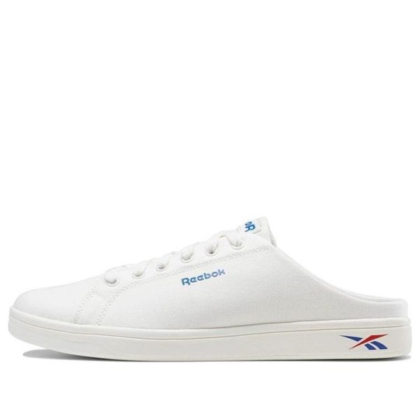 Reebok Court Series 1 Mule Chalk Vector Blue Red