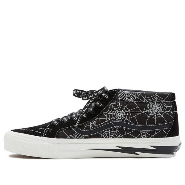 Vans Goodhood x Vault OG Sk8-Mid LX Retro Sneakers Black White
