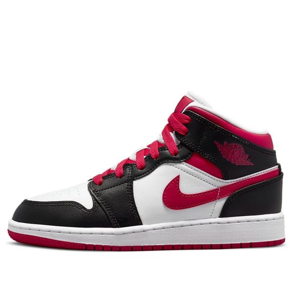 Air Jordan 1 Mid White Very Berry