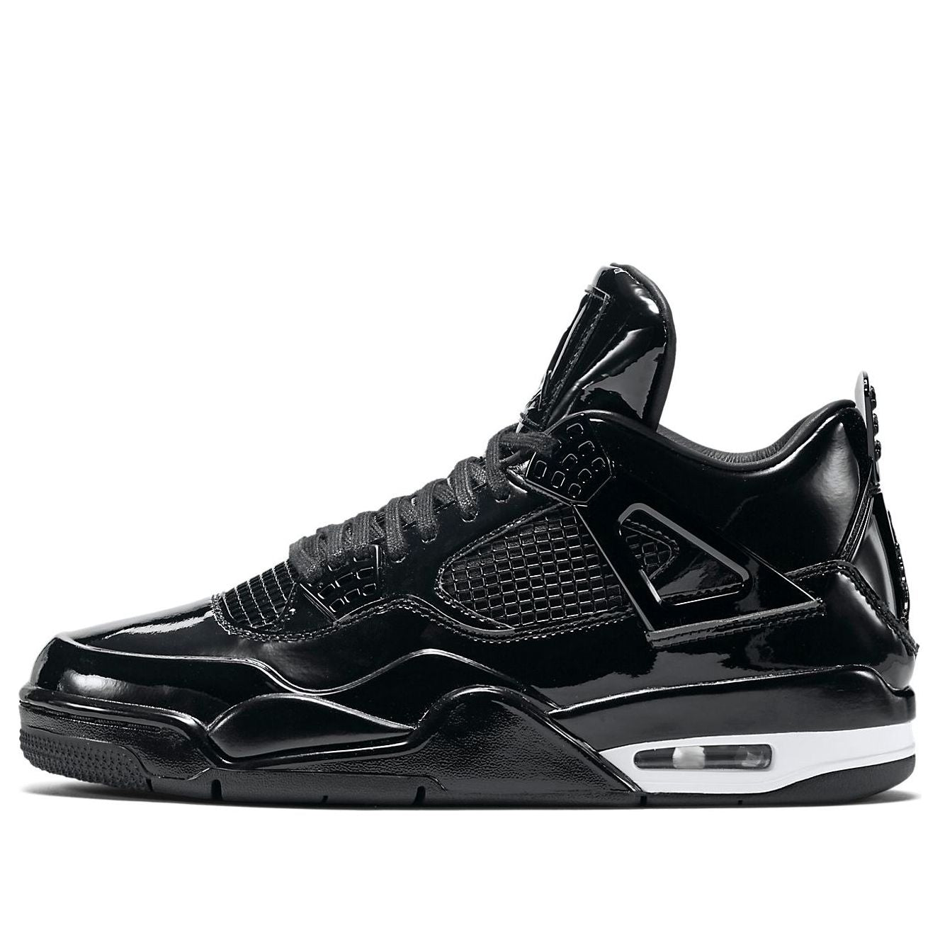 Air Jordan 4 Retro 11Lab4 Black Patent Leather