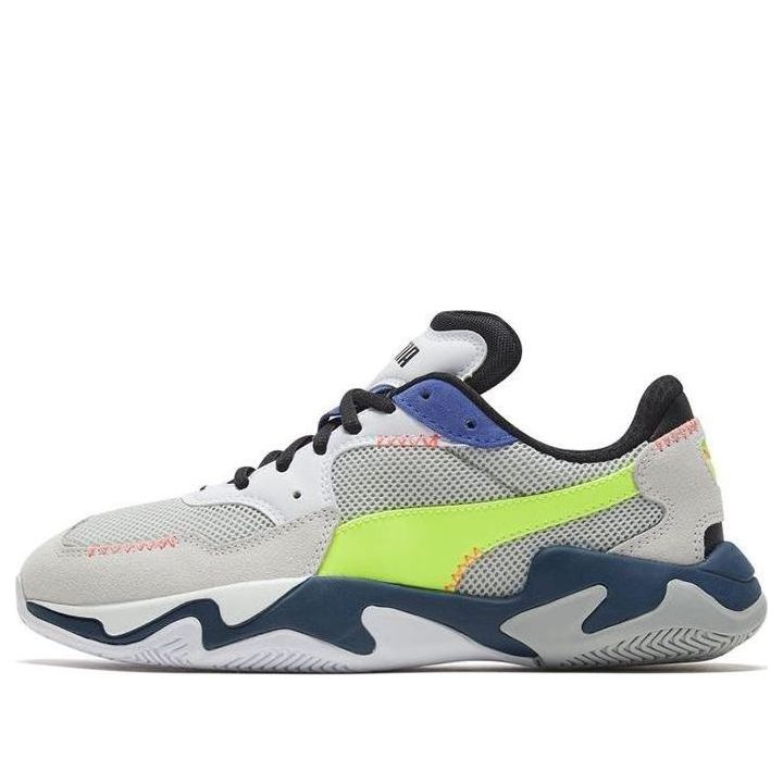 PUMA Storm Stitching Grey Neon Green