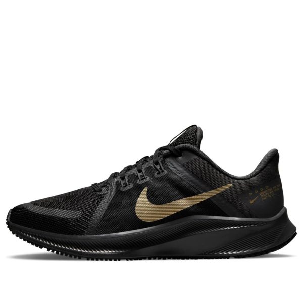 Nike Quest 4 Black Metallic Gold