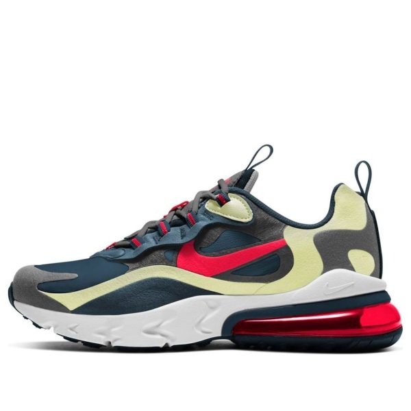 Nike Air Max 270 React Iron Grey Lime Crimson
