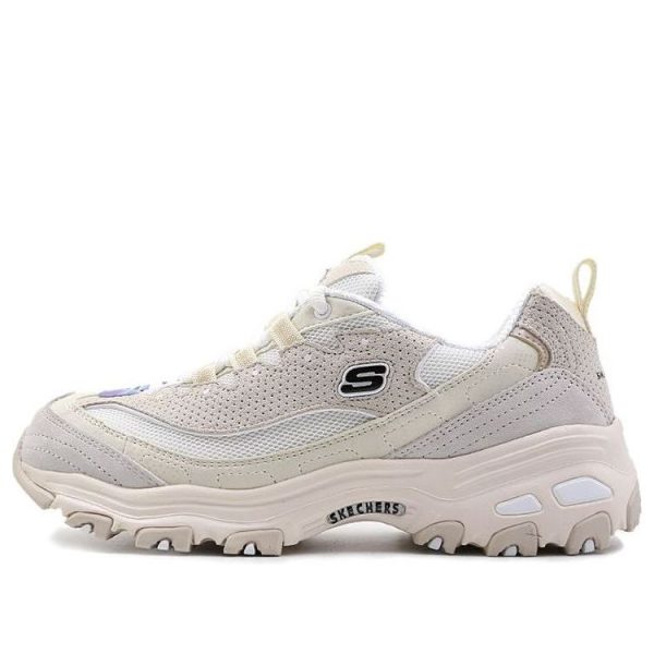 Skechers DLites Low-Top Running Shoes White