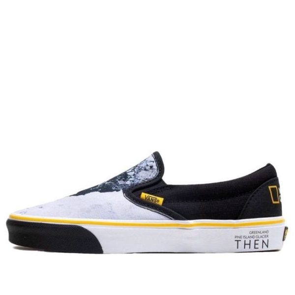 Vans National Geographic x Classic Slip-On Then Now Glacier