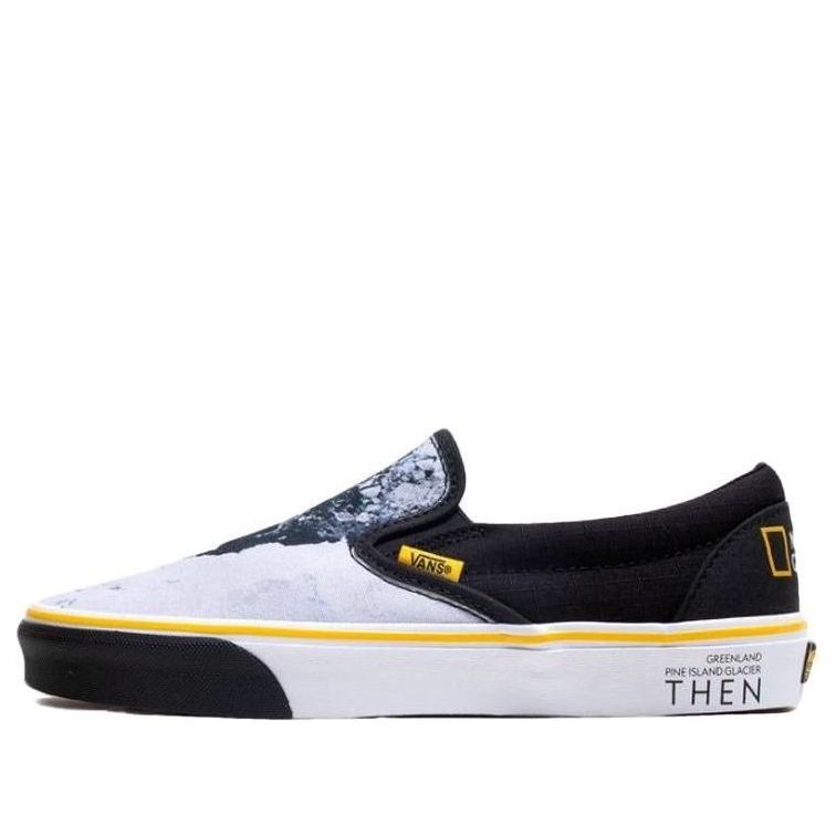 Vans National Geographic x Classic Slip-On Then Now Glacier