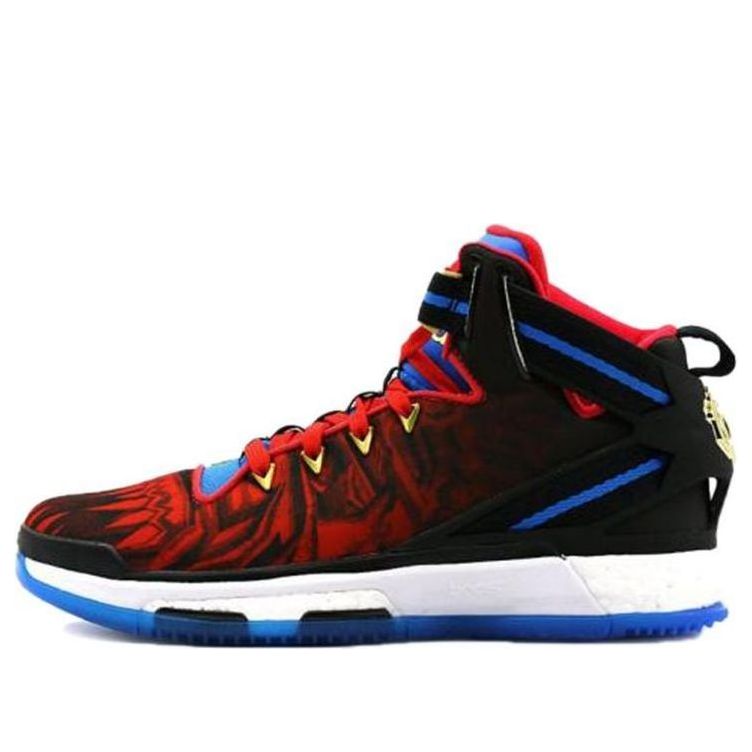 adidas D Rose 6 Boost Black Red Blue