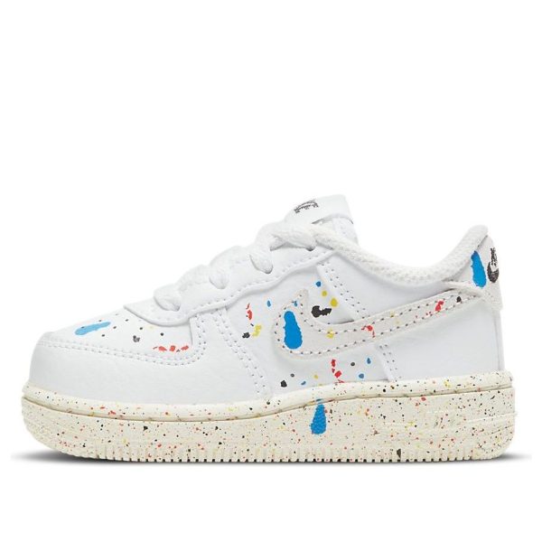 Nike Force 1 LV8 3 Paint Splatter - White