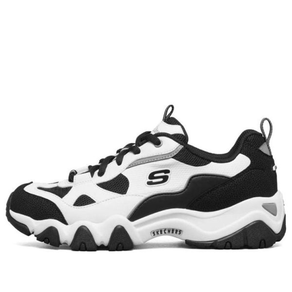 Skechers D Lites 2.0 Sport Shoes Black/White