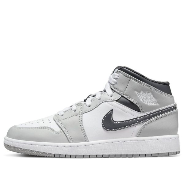 Air Jordan 1 Mid Light Smoke Grey