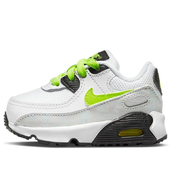 Nike Air Max 90 Reflective Logo - White Volt