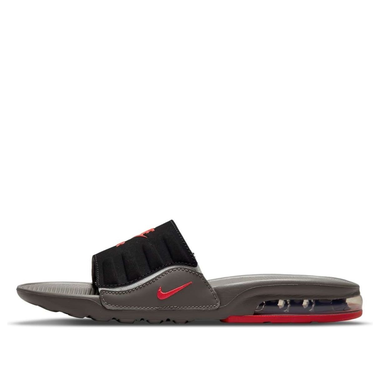 Nike Air Max Camden Slide Flat Pewter Siren Red