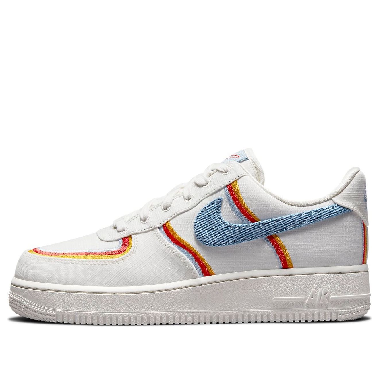 Nike Air Force 1 Low Sail Denim Swoosh