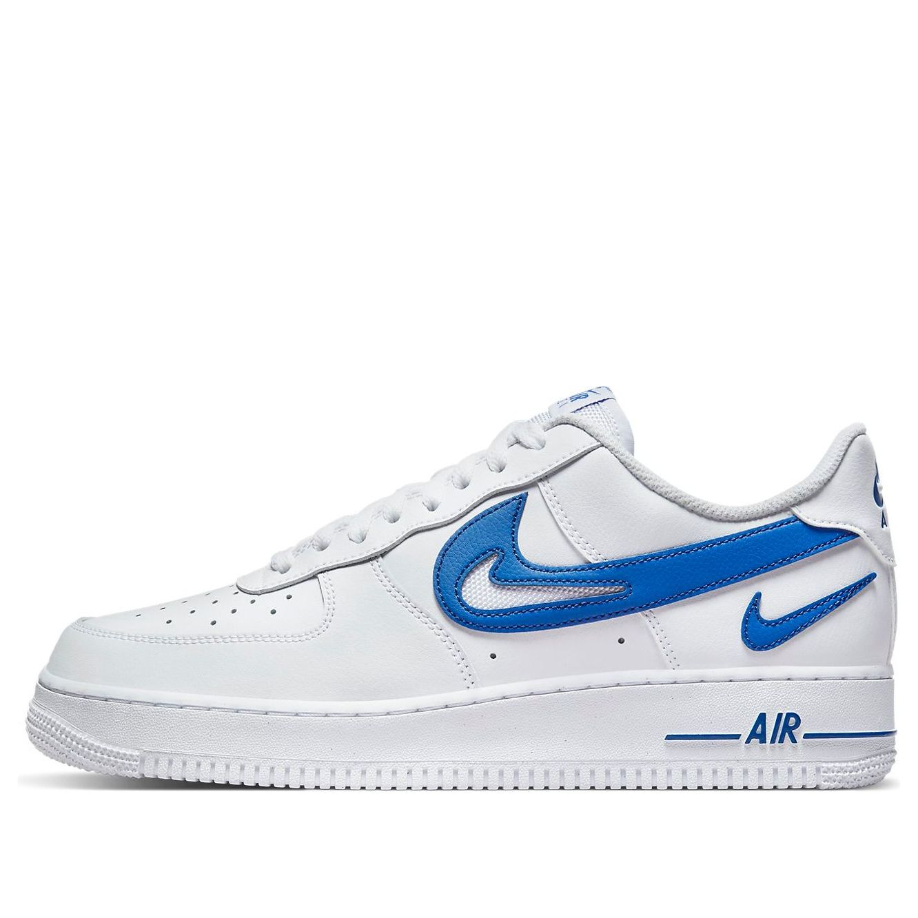 Nike Air Force 1 07 Cut Out Swoosh - Game Royal