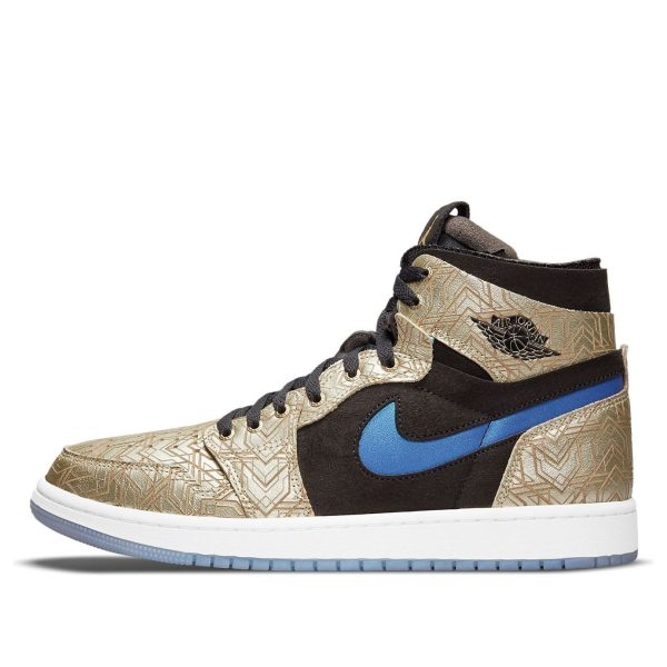 Air Jordan 1 Zoom Comfort Gold Laser