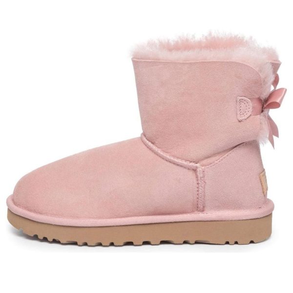 UGG Mini Baley Bow II Snow Boots Pink