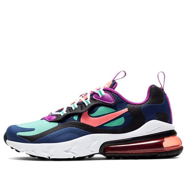 Nike Air Max 270 React Kinetic Green Blue Ember