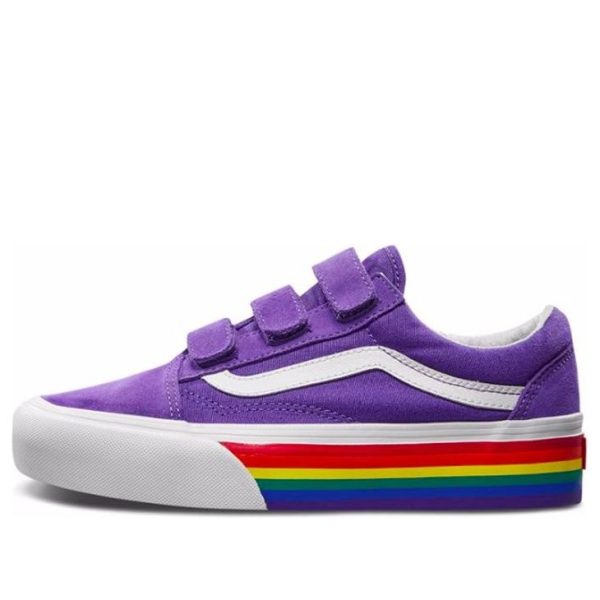 Vans Old Skool V Platform Rainbow