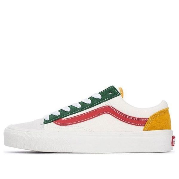 Vans Style 36 White Red