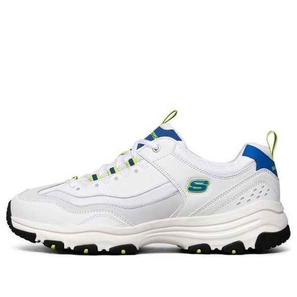 Skechers DLites I-Conik Low-Top Running Shoes White/Blue