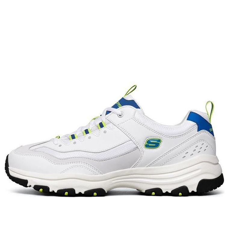 Skechers DLites I-Conik Low-Top Running Shoes White/Blue