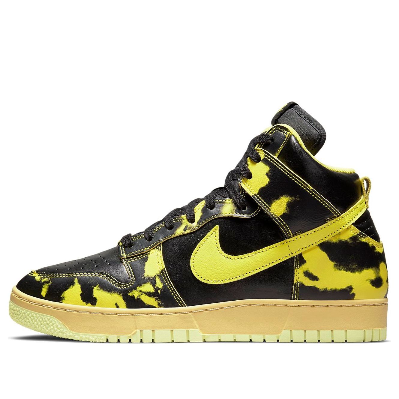 Nike Dunk High 1985 Yellow Acid Wash