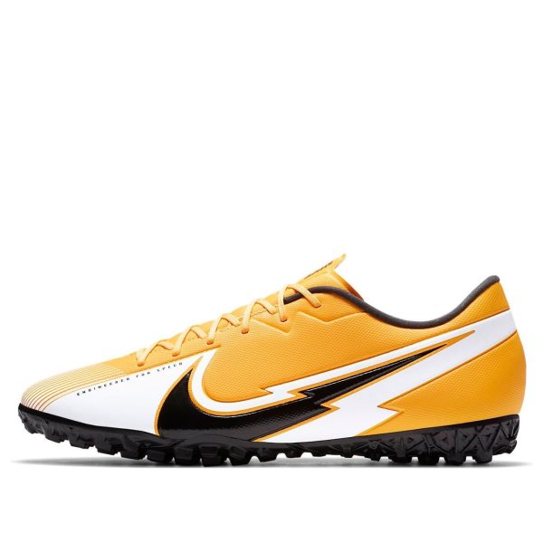 Nike Vapor 13 Academy TF Turf White Yellow