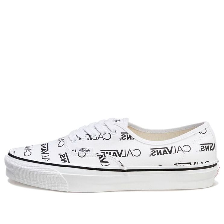 Vans Authentic x Palace x Calvin Klein Black White
