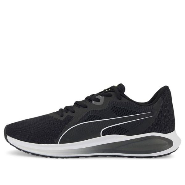 PUMA Twitch Runner Black White