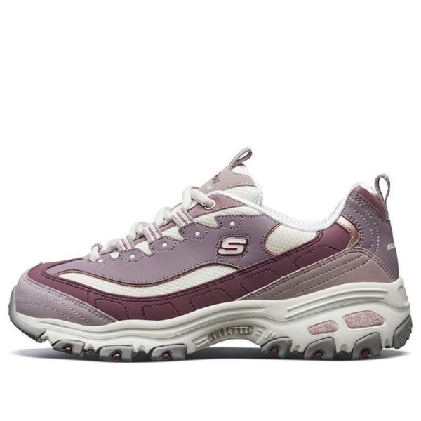 Skechers Dlites 1.0 GS PurpleWhite Purple White