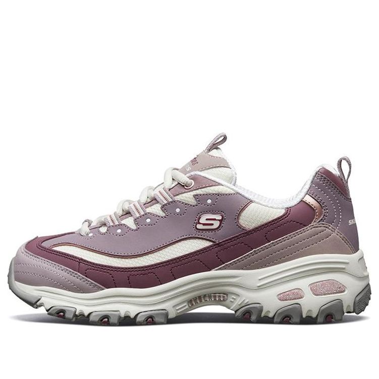 Skechers Dlites 1.0 GS PurpleWhite Purple White