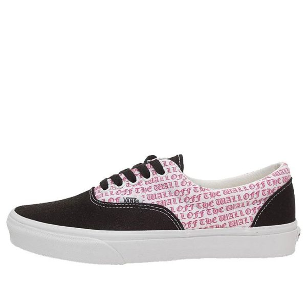 Vans Era Alphabet Black Pink