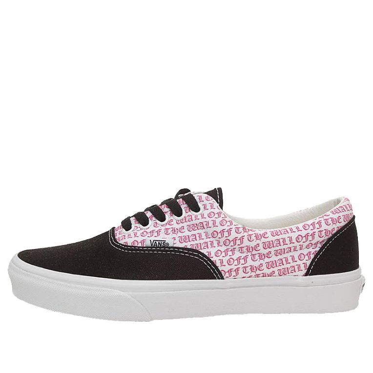 Vans Era Alphabet Black Pink